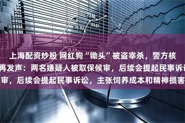 上海配资炒股 网红狗“锄头”被盗宰杀，警方核定估价2300元，主人再发声：两名嫌疑人被取保候审，后续会提起民事诉讼，主张饲养成本和精神损害赔偿